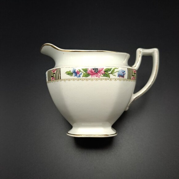 J & G Meakin England Floral Pattern Creamer Pitcher - Picture 4 of 11
